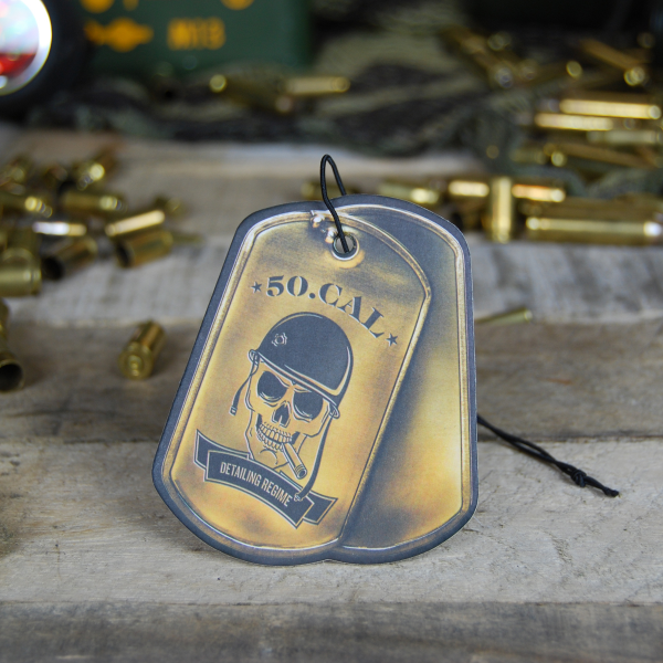 50cal Detailing Dog tag paper hanging air freshener